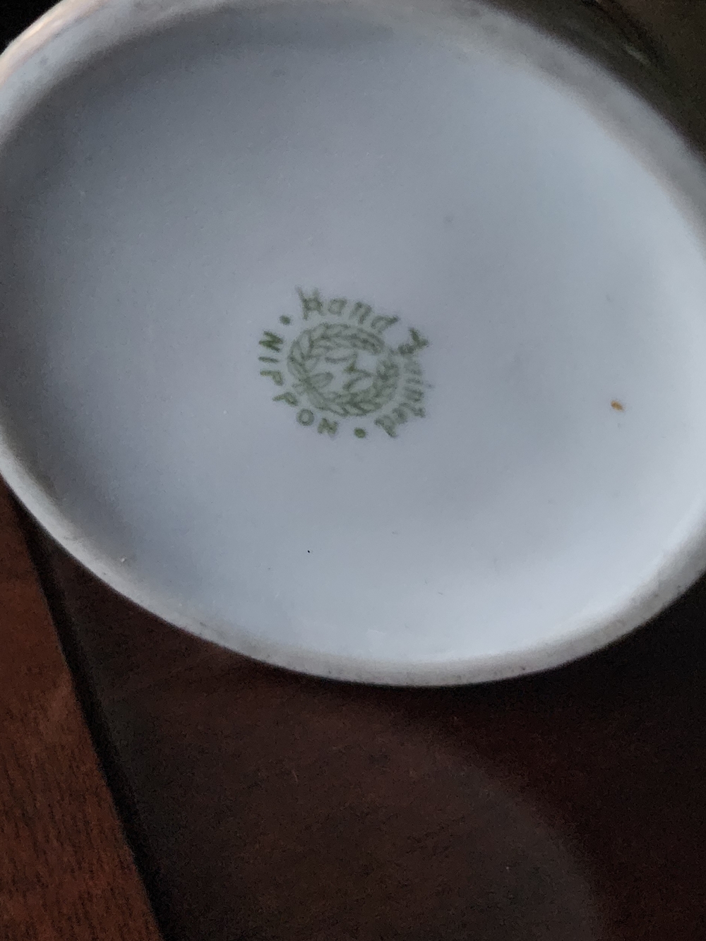 Hand Painted Nippon Porcelain Vase